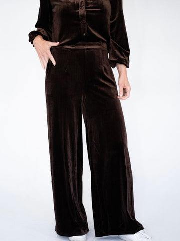 Soft Denim Drawstring Pants