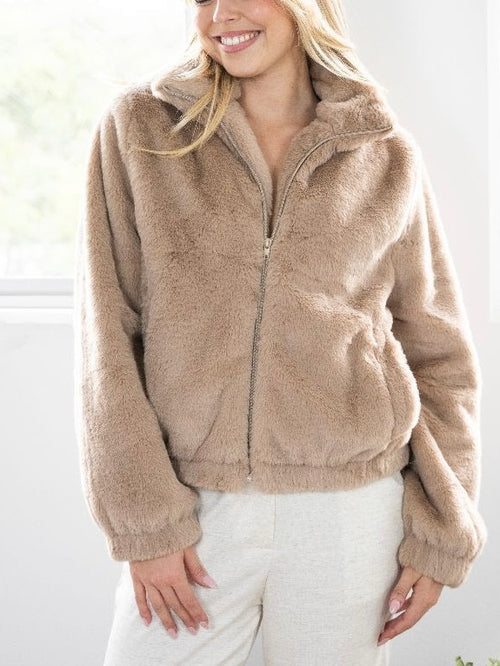 Teddy Zip Jacket