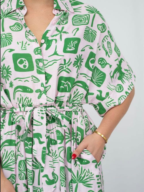 Seaside Shirt Dress