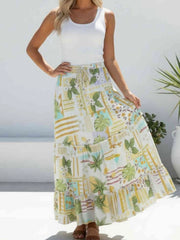 Tropical Maxi Skirt
