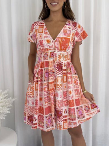 Davie Tiered Dress