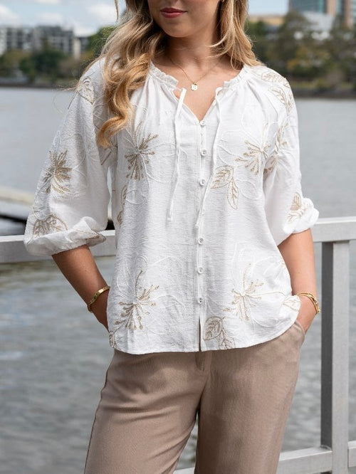 Raglan Sleeve Blouse