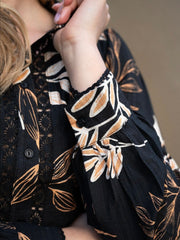 Leaf Lace Blouse