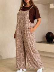 Rayon Overalls- Beige Pebble