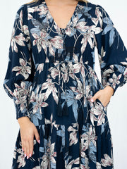 Wild Lily Selma Dress- Navy