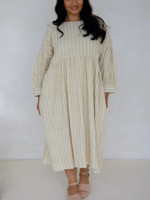 PQ Roma Dress- Citrus Stripe