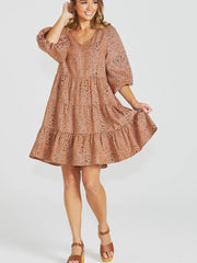 Davie Tiered Dress