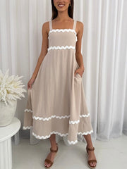 Sienna Dress- Beige