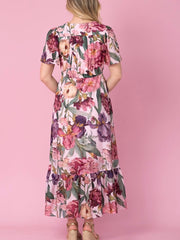 Wild Iris Selma Dress- Pink