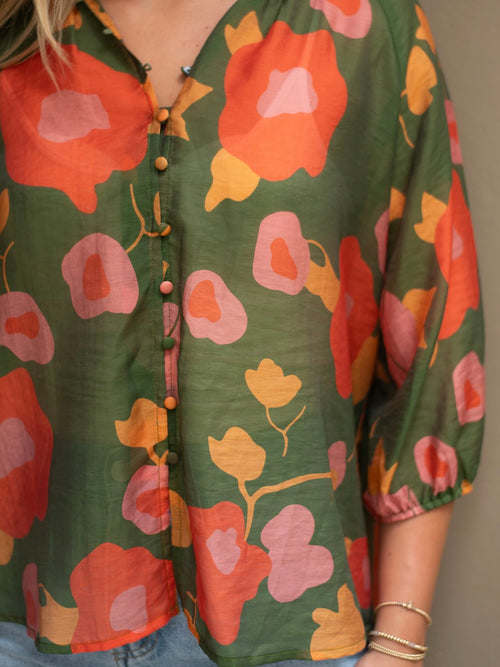 Olivia Floral Blouse