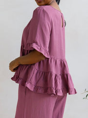 PQ Ella Top- Mulberry