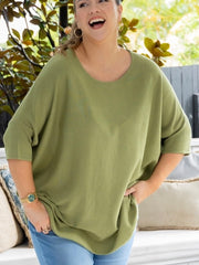 Batwing Knit- Sage