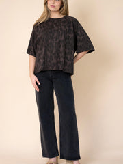 Leopard Oversized Tee