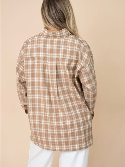 Plaids Long Sleeve Shirt