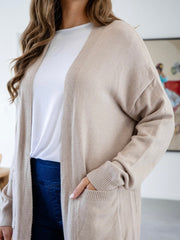 Calie Knit Cardi - Beige