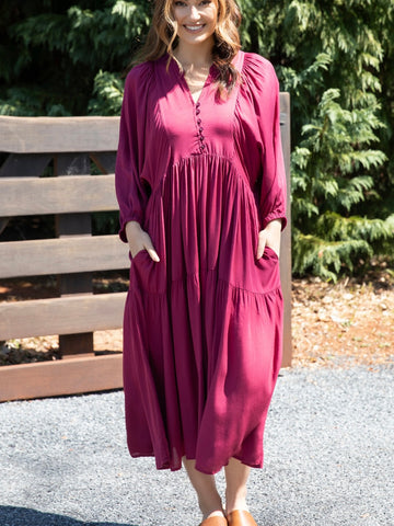 Emma Dress- Purple