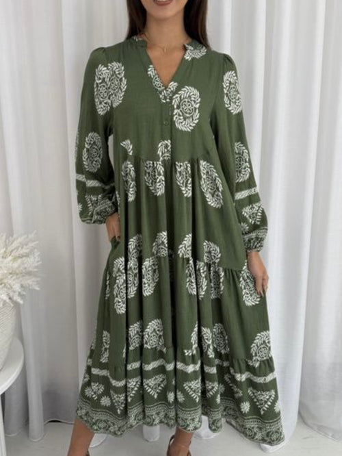 Ella Dress- Olive
