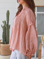 Lacey Blouse- Pink