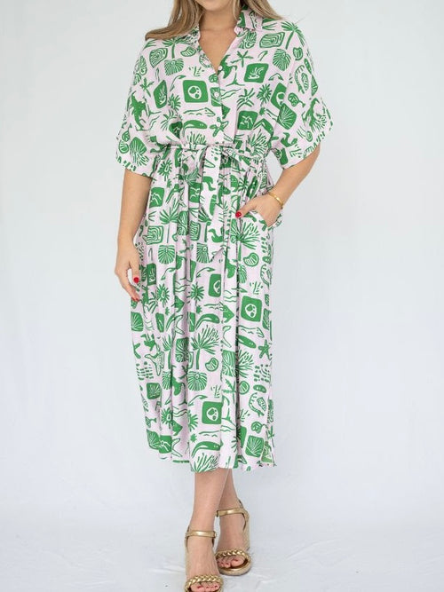 Seaside Shirt Dress
