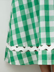 Jarna Gingham Dress