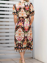 Gemma Paisley Dress