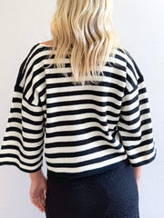 Boucle Stripe Jumper