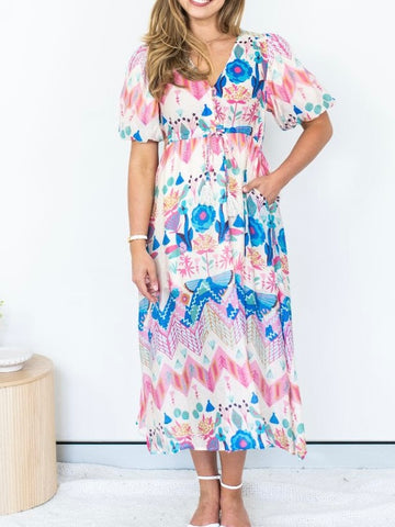 Selma Abstract Dress