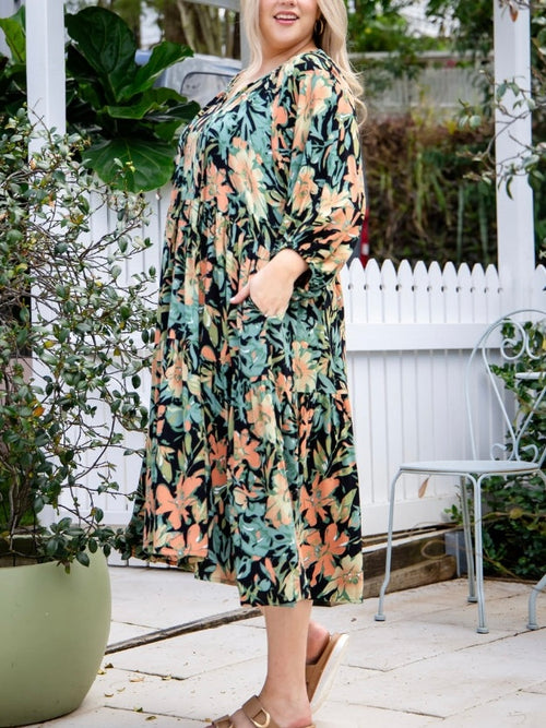 Jacinta Dress- Botanic
