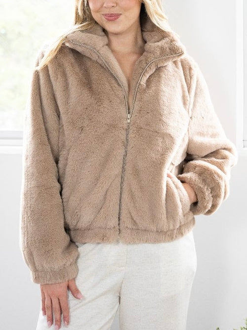 Teddy Zip Jacket