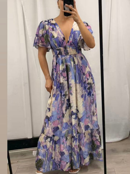 Enchanted Forest Dress- Purple