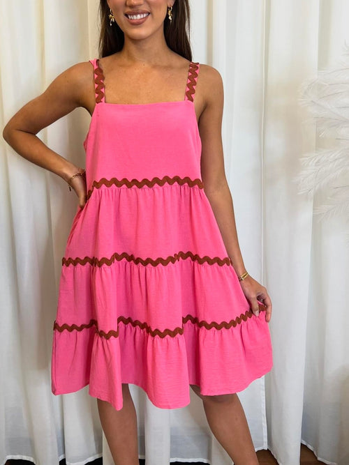 Gia Dress- Pink