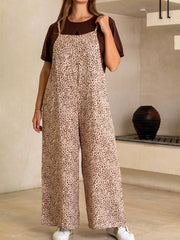 Rayon Overalls- Beige Pebble