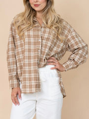 Plaids Long Sleeve Shirt