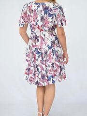 Selma Hyacinth Short Dress