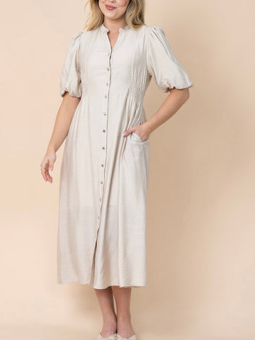 London Dress- Chocolate
