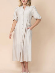 Micha Dress- Cream