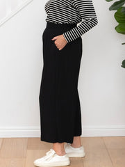 Bonnie Pants- Petite Length Black