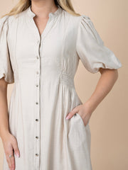 Micha Dress- Cream