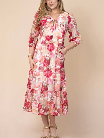 London Dress- Chocolate
