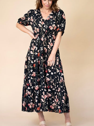 London Dress- Chocolate