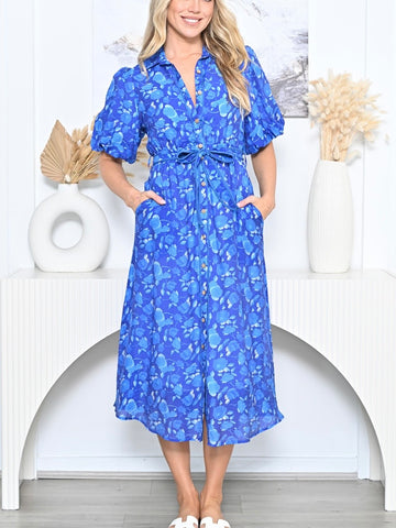 Zara Floral Dress- Pink/Red Evolution On Gladstone Zara Floral Dress- Pink/Red Evolution On Gladstone