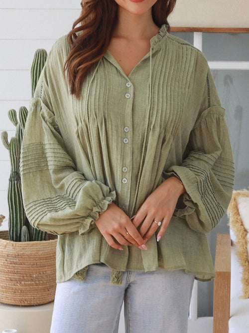 Lacey Blouse- Green