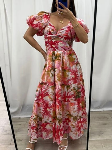 Selma Happy Flowers Dress