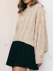 Emily Knit-Beige