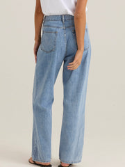 Nuala Wide Leg Jean- Blue Wash
