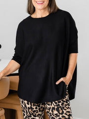 Batwing Knit- Black
