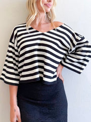 Boucle Stripe Jumper