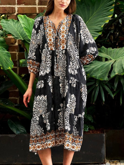 Gallagher Dress- Black