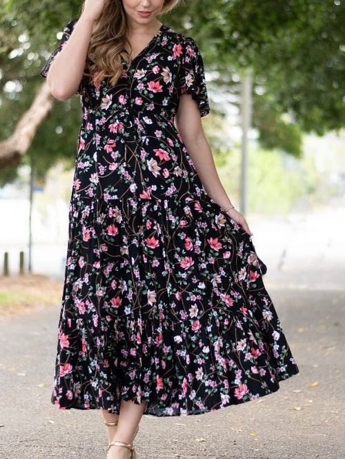 Selma Blossom Maxi Dress
