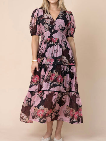 London Dress- Chocolate